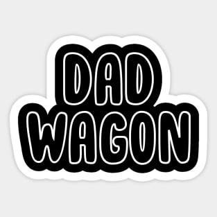 Dad Wagon Sticker